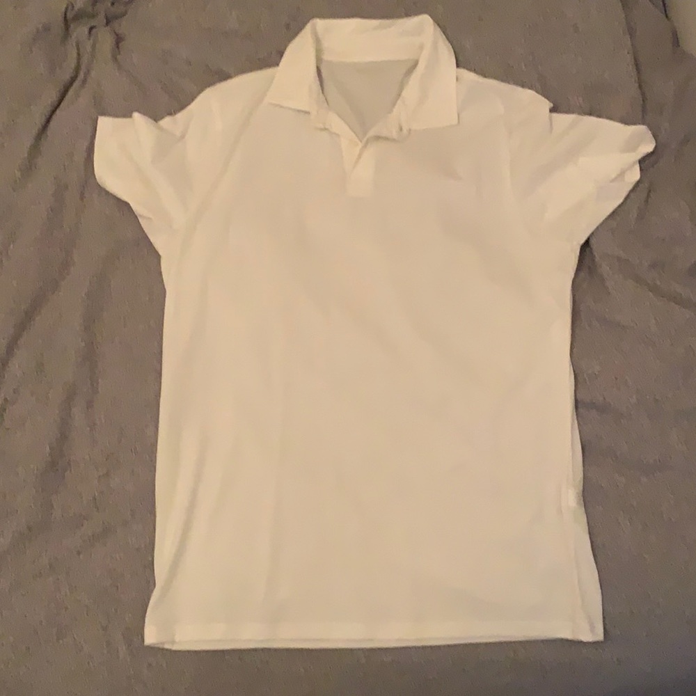 NWOT Superfine White Bonobos polo